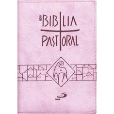 Biblia Sagrada Catolica Pastoral Bolso Ziper Rosa Paulus
