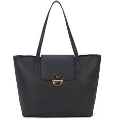 Bolsa De Ombro Mickey Mouse Sintética Preta Luxcel