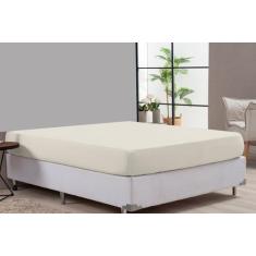 Lençol Avulso Macio Verde Cama Box Casal Percal 180 Fios Para Hotel - 