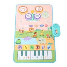 Tapete Musical para Crianças Pequenas, Piano de Simulação, Excelente Qualidade de Som, Interação entre Pais e Filhos, Brinquedo de Educação Infantil para Meninos e Meninas (Tipo