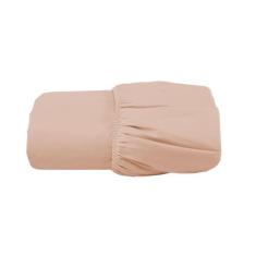 Lençol Avulso Com Elástico Queen Percal 400 Fios - Linda Casa, Salmão