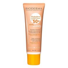 Protetor Solar Facial Bioderma Photoderm Cover Touch FPS 50+ Dourado-Unissex
