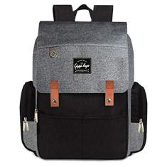 Mochila Bolsa Maternidade Multiuso Térmica Impermeável Bebê Cor:Cinza