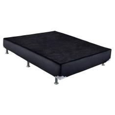Base Cama Box Viúva 25x128x188 Cor Preta