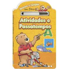Livro - Escreva e apague com Boris: atividades e passatempos