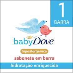 Sabonete em Barra Dove Baby Hidratação Enriquecida com 75g Baby Dove 75g