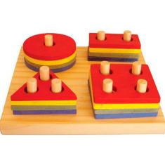 Brinquedos Educativos Pranchas de Seleção 16 Peças