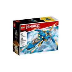 Lego Ninjago Jato Relâmpago Evo do Jay 71784 - 146 Peças, Azul