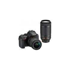 Câmera Digital Nikon D5600, Af-p Dx 18-55mm Vr + Lente Nikon Af-p DX NIKKOR 70-300mm ED