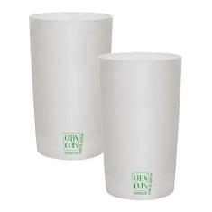 2 Copos Eco Big Drink Branco Green Cups 500 ml