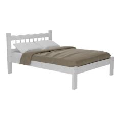Cama Casal Madeira Maciça para Colchão 128/138X188cm Capri Multimóveis