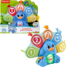 Pavão Penas Coloridas Linkimals Fisher Price Com Som HNN77