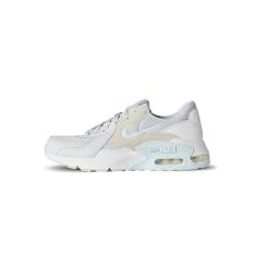 Nike Tênis feminino Air Max Excee, Platina pura/azul geleira, branco, 42