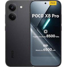 Smartphone Celular Poco X8 Pro 8GB 256GB Black Dual SIM 5G -Melhor Ofe