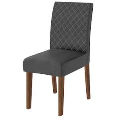 Cadeira de Jantar Dobuê Athenas Dublin com Revestimento em Tecido Veloplus