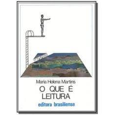 Que E Leitura, O - Vol.74 - Colecao Primeiros Pass - Brasiliense