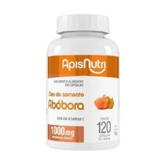 Óleo de Semente de Abóbora 1000mg (120 caps) - Padrão: Único - Apisnut