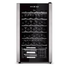 Adega Climatizada De Vinhos Midea 34 Garrafas Preto WBB34