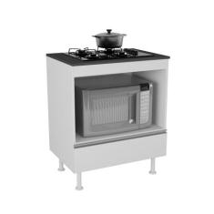 Balcão multiuso cozinha para cooktop micro,forno em mdf - BELLI MÓVEIS