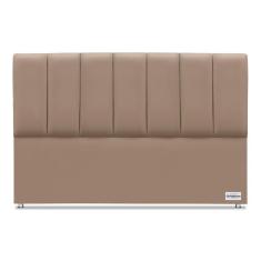 Cabeceira South Veluto Bege King (11x188x125) - Ortobom