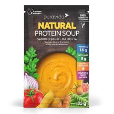 Natural Protein Soup Caixa 10 Sachês De 35G Puravida