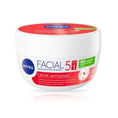 NIVEA Creme Facial Antissinais 100g - Sua fórmula com hidronutrientes e vitamina E é de rápida absorção, firma e reduz linhas de expressão e protege a pele contra os raios UVA/UVB