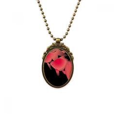 DIYthinker Colar vintage com pingente de contas com pingente de peixe da cultura japonesa