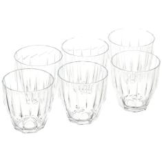 Jogo De 6 Copos Pasabahçe Transparente No Voltagev