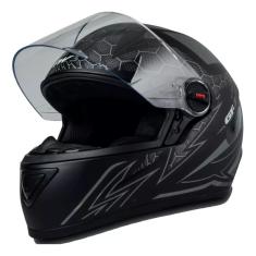 Capacete Gt2 Fw3 Preto Fosco
