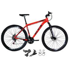 Bicicleta Aro 29 Gta Start 21v Alumínio Freios a Disco Hidráulicos Câmbios Shimano Suspensão Diant.-Unissex
