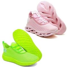 Kit Tênis Masculino Esportivo Evoltenn 2 Pares Confotavel-Masculino