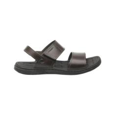 Sandália Pegada Masculina Em Couro, Cravo, 42