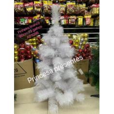 Árvore De Natal verde / branca Pinheiro cheio 60cm/90cm(Tudos Modelos)
