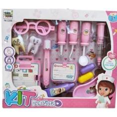 Brinquedo Kit Médico Infantil Doutora Menina bora brincar chama galeri