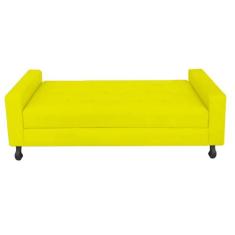 Recamier Calçadeira Sofá Dona 1,95 cm King Size Baú Quarto Sala materi