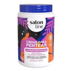 Creme Para Pentear Nutrição Reparadora 1kg - Salon Line