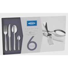 Faqueiro 42 Peças Bellagio Em Aço Inox - Brinox