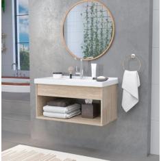 Gabinete Banheiro Em Mdf com Pia Cuba - Zoff - RIVERZZA, Berlin