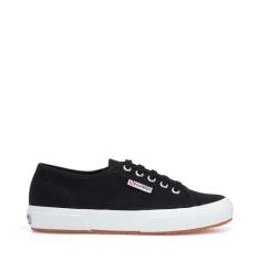 Superga Tênis clássico unissex adulto 2750-cotu, Preto/Fwhite, 5.5 Women/4 Men