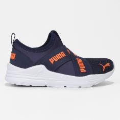 Tênis Slip On Infantil Puma Wired Run-Masculino