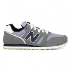 Tênis New Balance 373 38 Masculino - Preto-Masculino