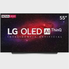 Smart TV oled LG 55 OLED55CXPSA, 4K hdmi USB com ThinQ ai Inteligência Artificial