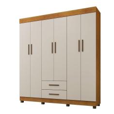 Roupeiro Copacabana New 6 Portas 2 Gavetas Benetil