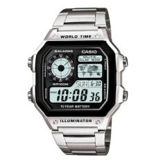 Relógio casio masculino quadrado ae-1200whd-1avdf