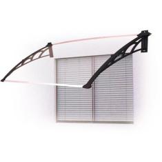 Toldo Fixo Versátil p/ portas, janelas e ar-condicionado de 80 x 60 cm