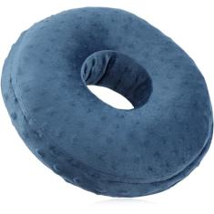 Travesseiro de piercing com capa lavável, travesseiro de piercing de orelha para dormir de lado com orifício de orelha para alívio de dor de orelha, cartilagem, travesseiro lateral para dormir,