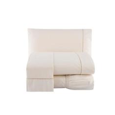 Lençol Queen Percal 400 Fios Pádua Algodão - 04 Peças - Bazar Enxoval,