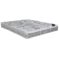 Colchão Queen Espuma Látex Molas Ensacadas  Super Luxo SLX Pillow Top (158x198x30) - Castor