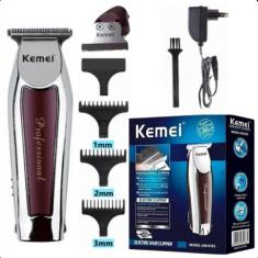 Maquina Kemei KM-9164 Para Cabelo Profissional e Rápido - FAZA