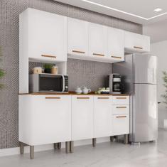 Cozinha Compacta 4 Peças 9 Portas 2 Gavetas Bella - Sallêto Móveis